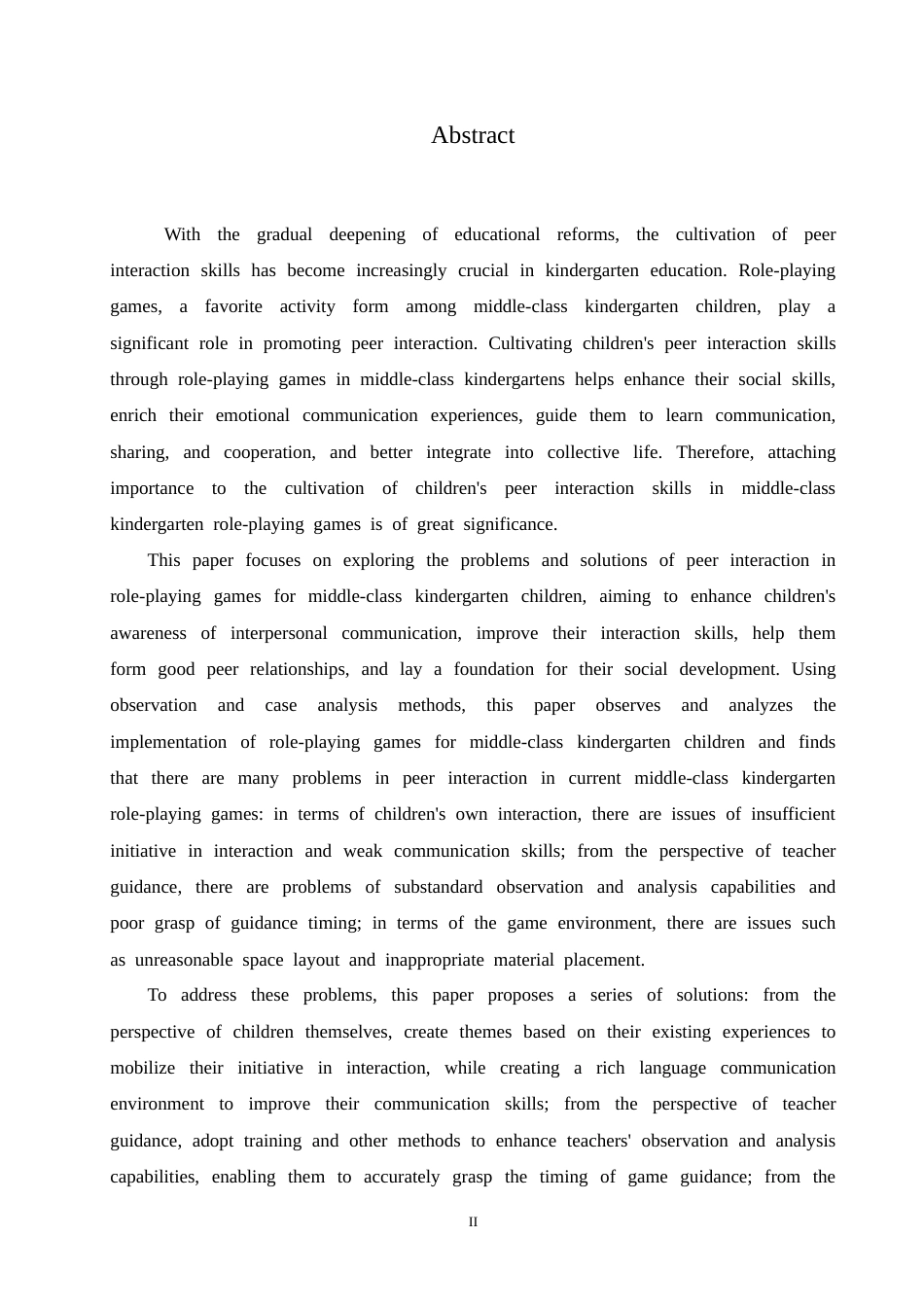 25年CH学前教育  幼儿园中班角色游戏中同伴交往存在的问题及解决策略(1).doc_第3页