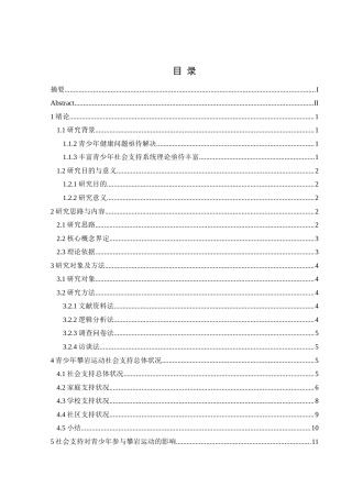 25年CH体育教育-青少年攀岩发展中的社会支持体系研究-约15940字符.docx