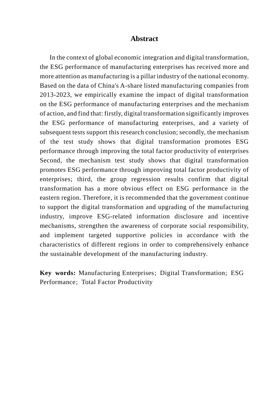 25年CH会计学 制造业企业数字化转型对ESG表现的影响研究-最终稿终稿-约14680字符.docx_第3页
