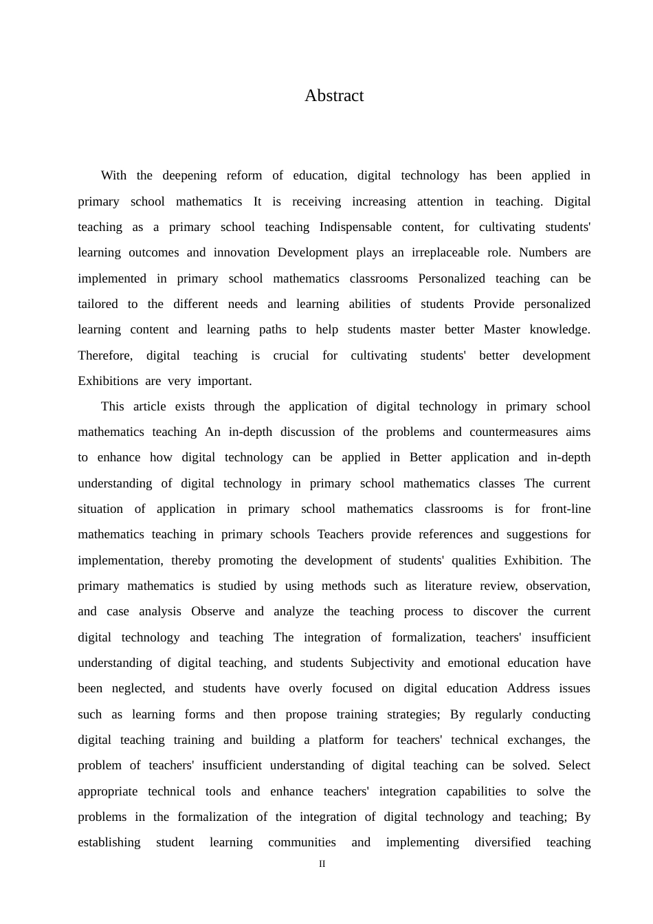 25年CH小学教育 数字技术在小学数学教学中应用存在的问题及对策-约17015字符.doc_第3页