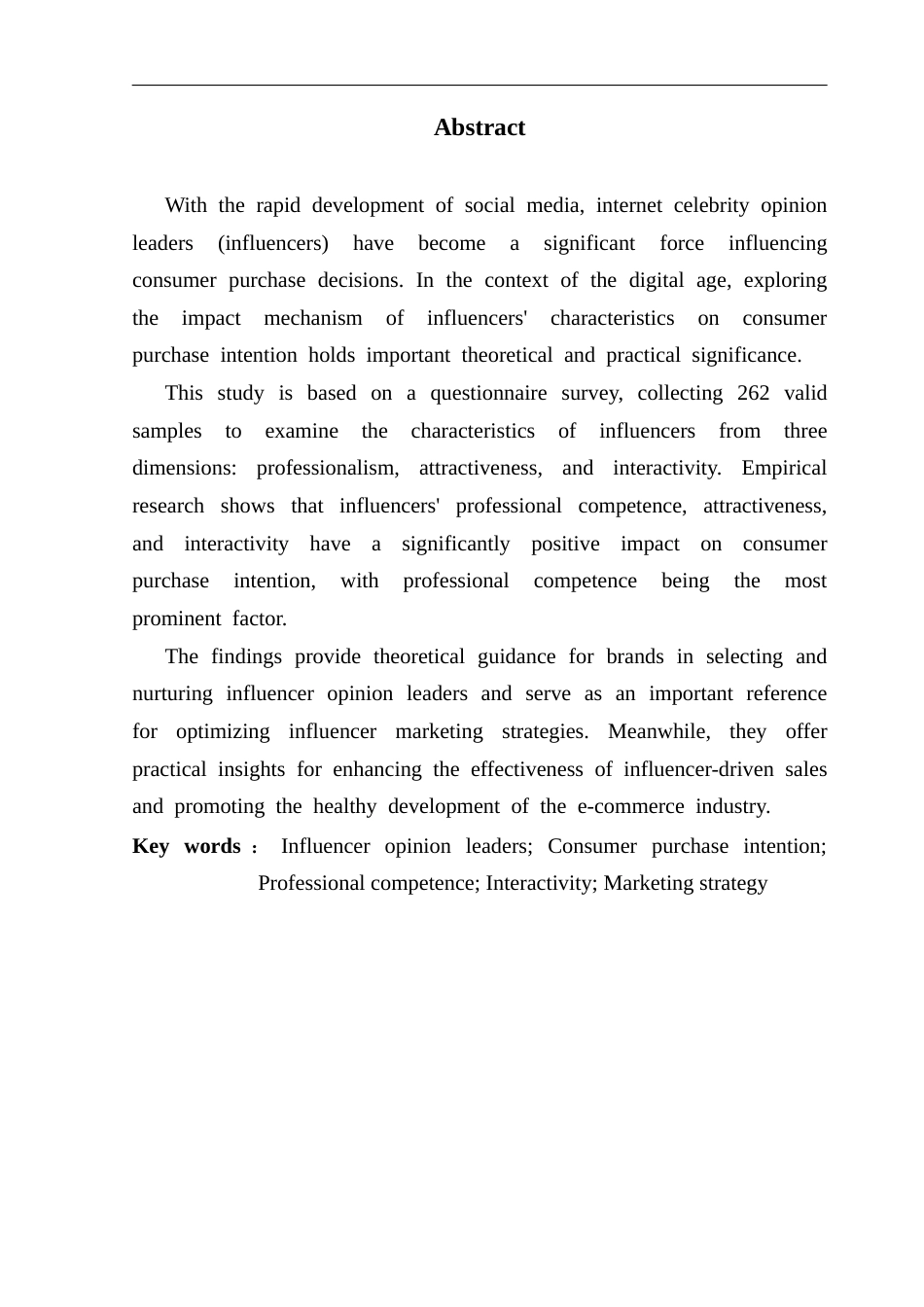 25年CH市场营销 关键词：网红意见领袖；消费者购买意愿；专业能力；互动性；营销策略终稿-约15904字符.docx_第2页