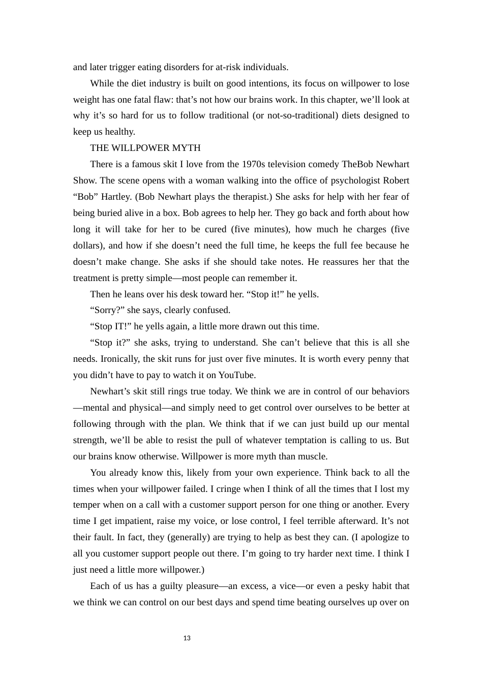 25年CH翻译学《饥饿习惯：为何我们在不饿时进食及如何停止》（节选）翻译实践报告翻译实践报告最终稿 .docx 附录1：原文 o.docx_第2页