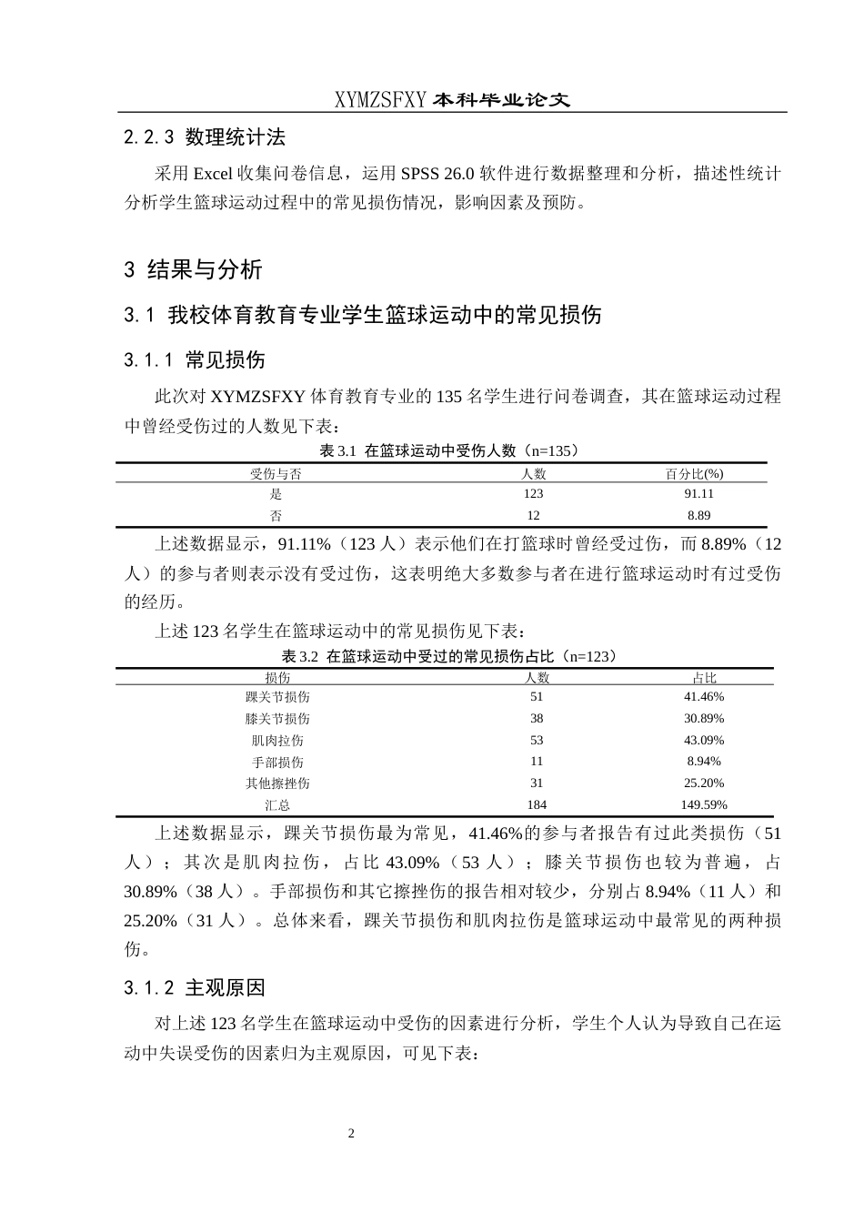 25年CH运动康复 兴义民族师范学院体育教育专业学生在篮球运动中常见损伤及其预防-约9650字符.docx_第6页