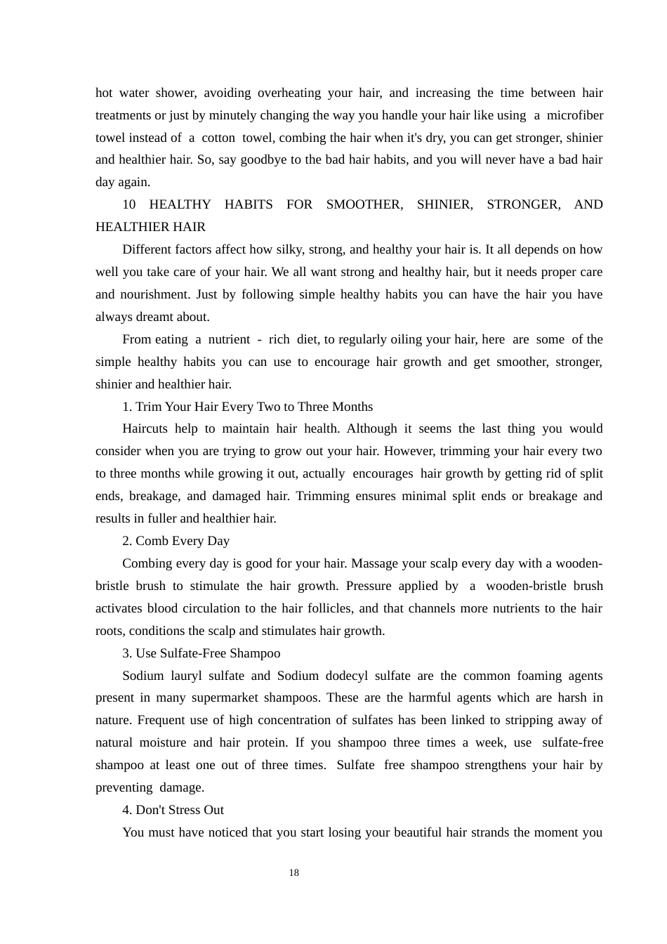 25年CH翻译学《健康头发的秘密》（节选）翻译实践报告AReportontheChineseTranslati.doc附录1原文 e,.docx_第6页