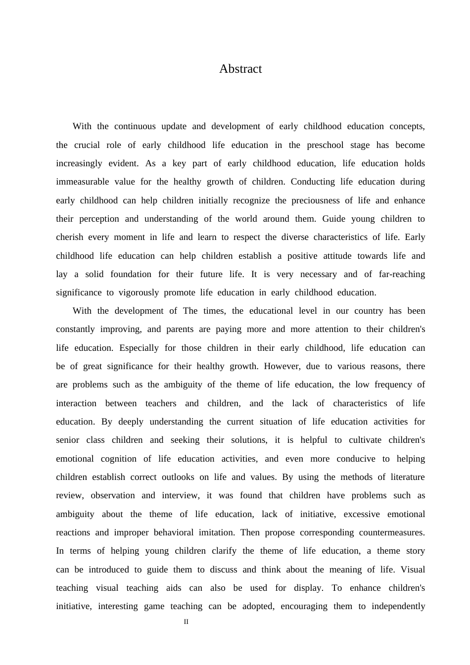 25年CH学前教育-大班幼儿生命教育活动中存在的问题及对策-约15244字符.docx_第2页