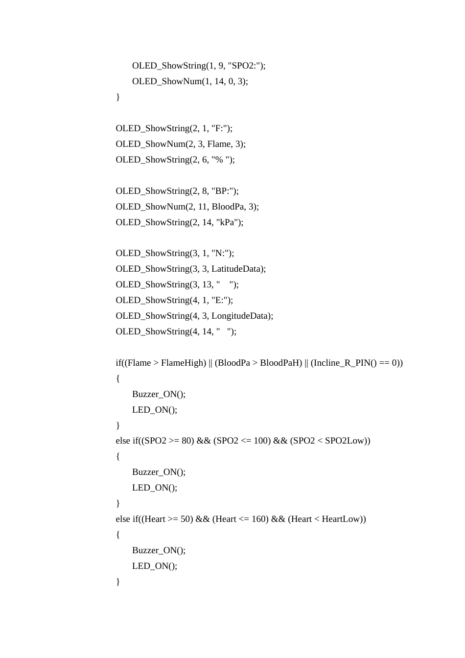 25年CH电子科学与技术 基于单片机的老人防护监控系统设计 附录 in.doc_第7页