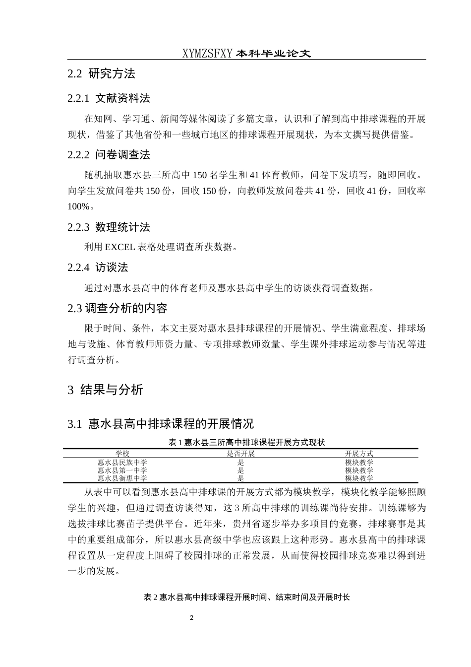 25年CH社会体育指导与管理 惠水县高中排球课开展现状分析-约6590字符.docx_第6页