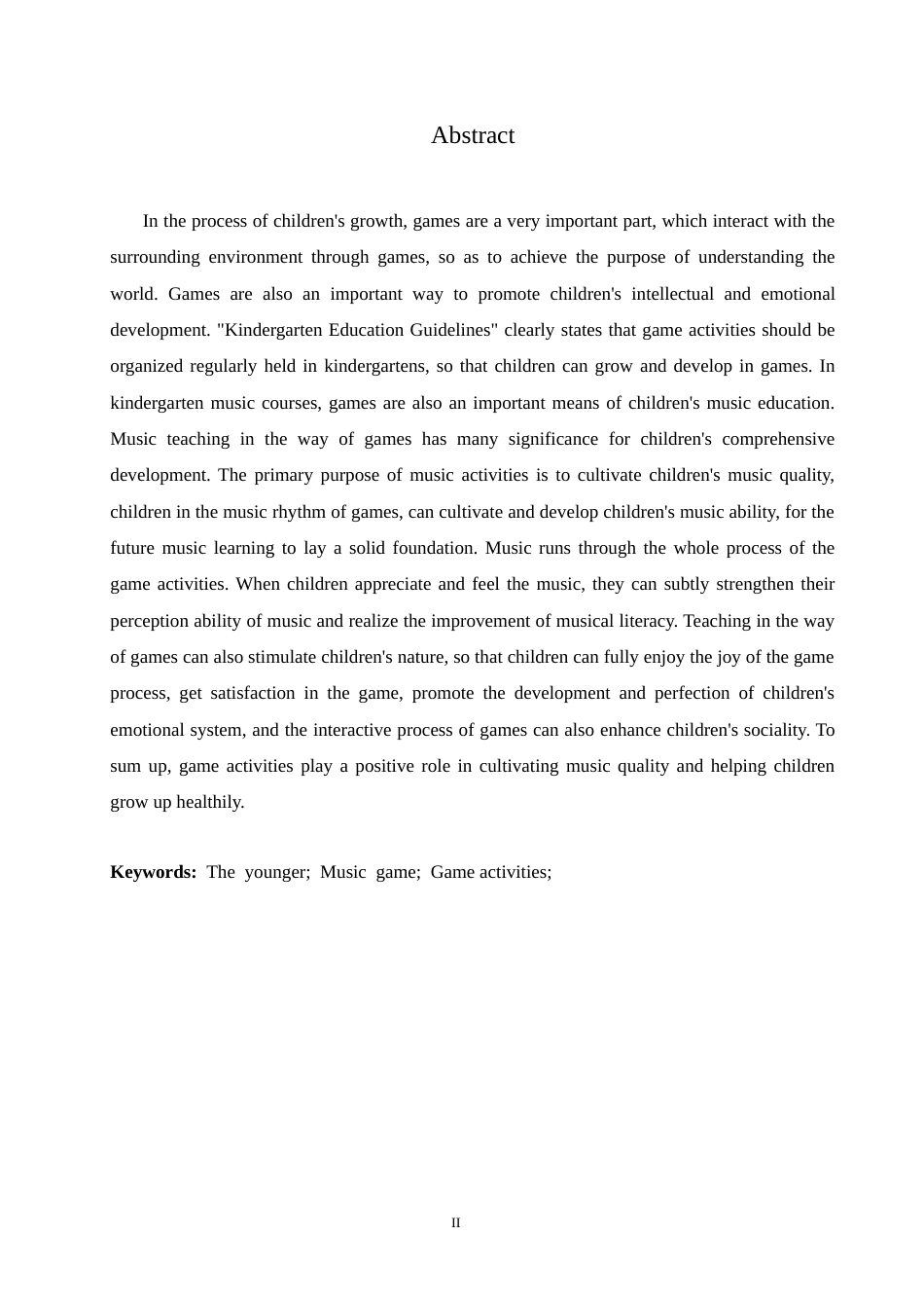 25年CH学前教育 幼儿园小班音乐游戏活动存在的问题及解决策略-BD-约14268字符.docx_第2页
