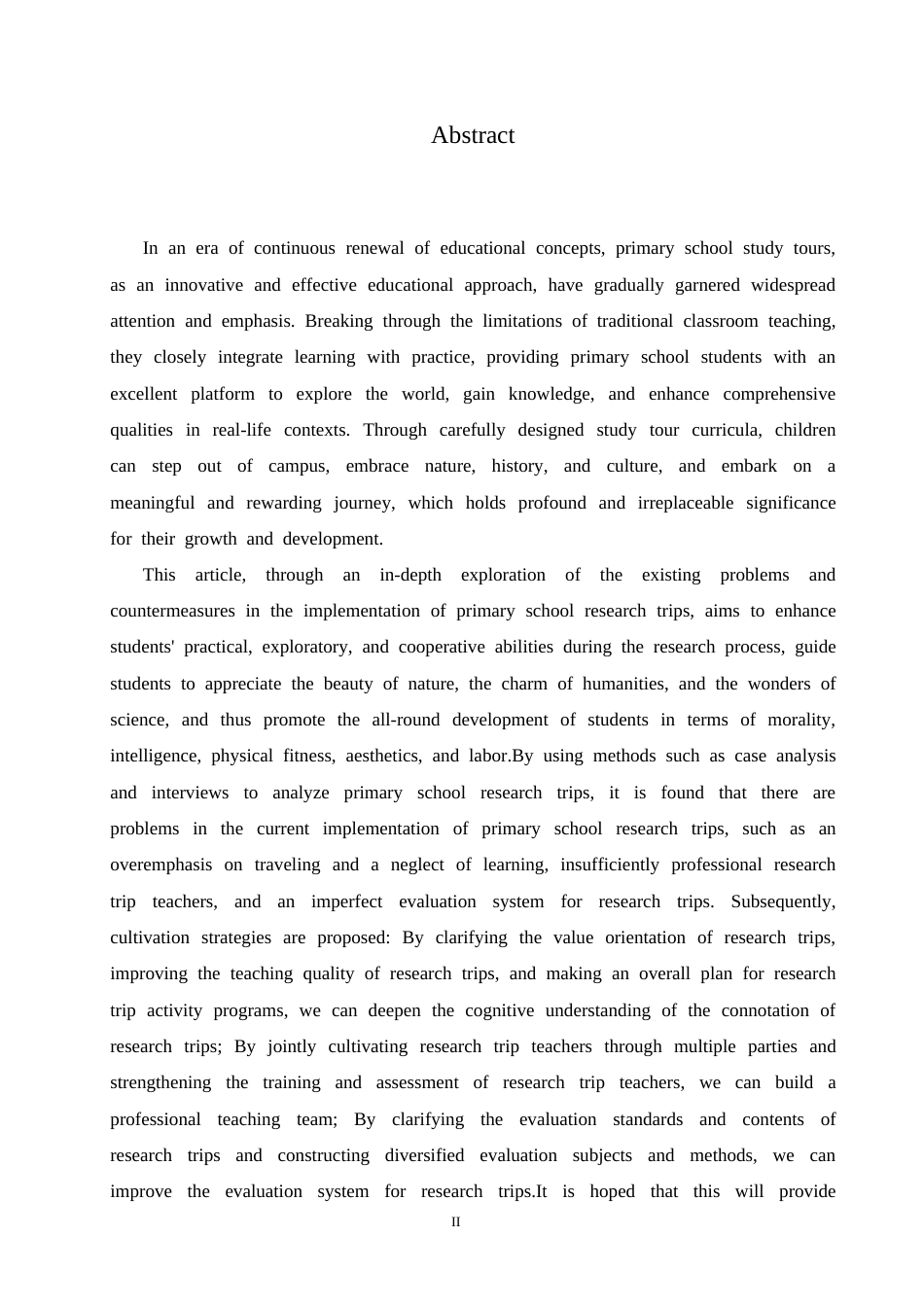 25年CH小学教育 小学研学旅行实施中存在的问题及对策-约13233字符.docx_第2页