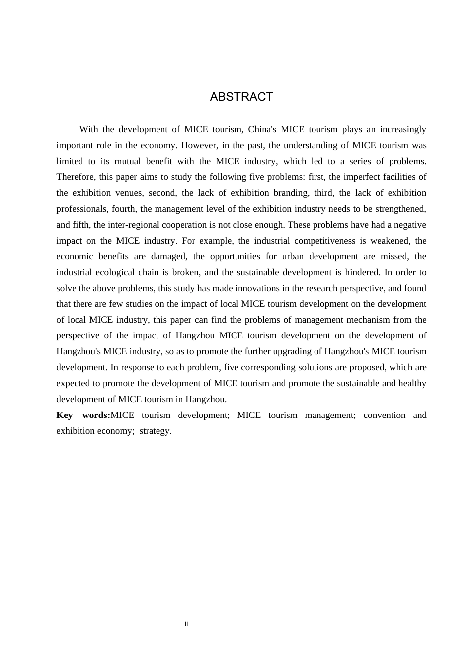 25年CH会展经济与管理-会展旅游对杭州会展业发展的影响及其发展策略研究-约16999字符.docx_第2页