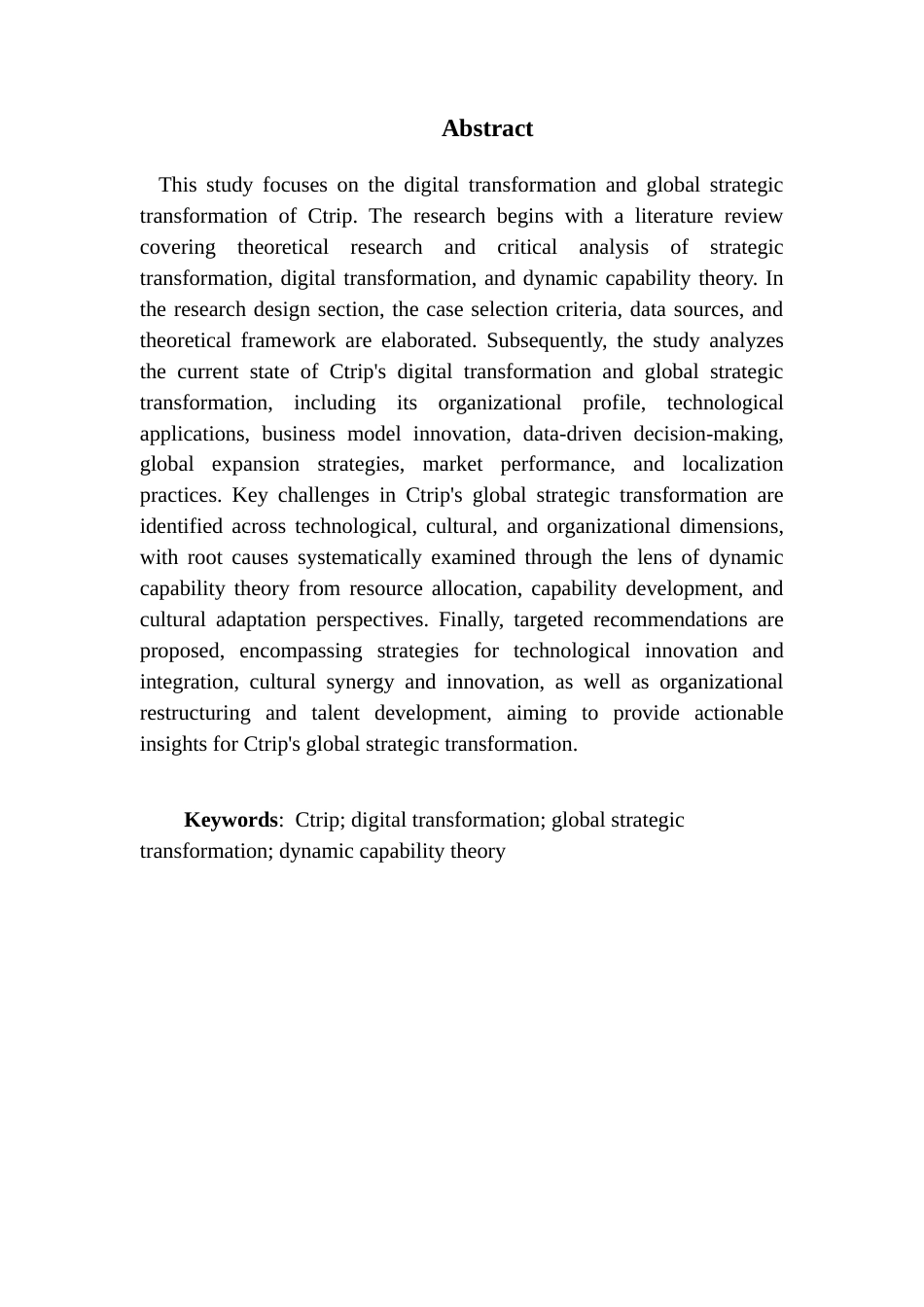 25年CH工商管理 关键词：携程；数字化转型；全球化战略转型；动态能力理论终稿-约17535字符.docx_第3页