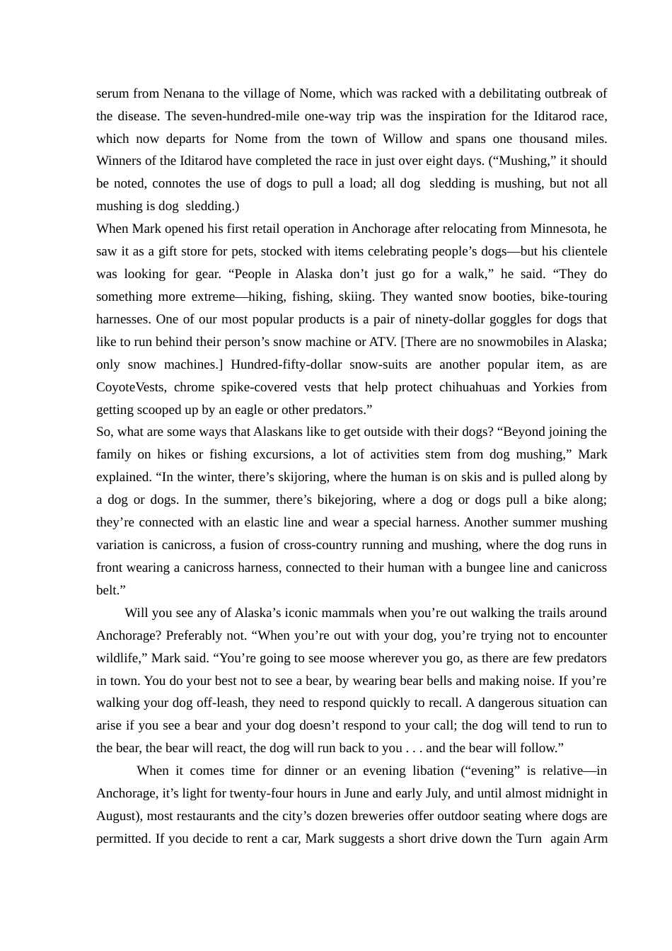 25年CH翻译学《有生之年与你的狗必去的五十个旅游地》（节选）翻译实践报告关键词：翻译目的论；应用信息型文本；宠物旅游.docx附件.docx_第2页