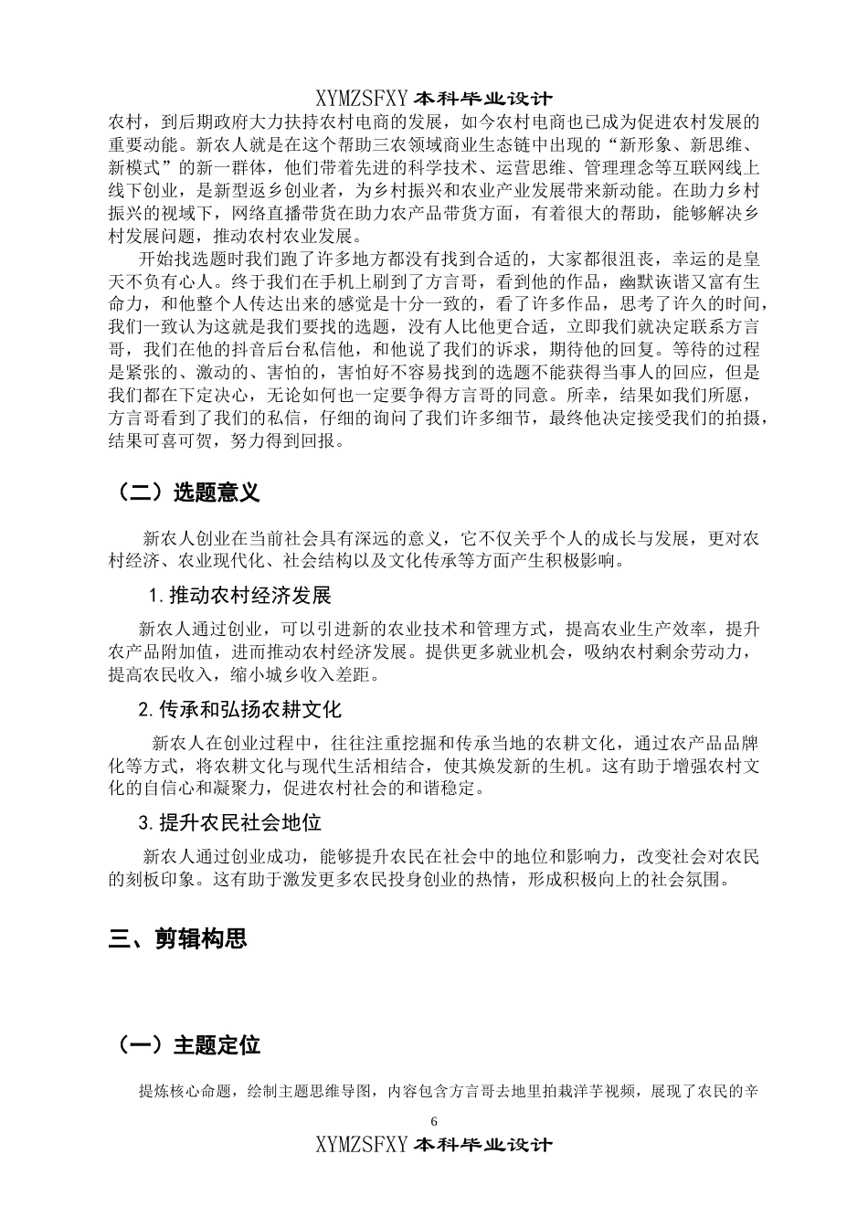 25年CH广播电视学本科 毕业设计《田园逐梦人》创作总结报告（后期部分） -约5201字符.doc_第4页