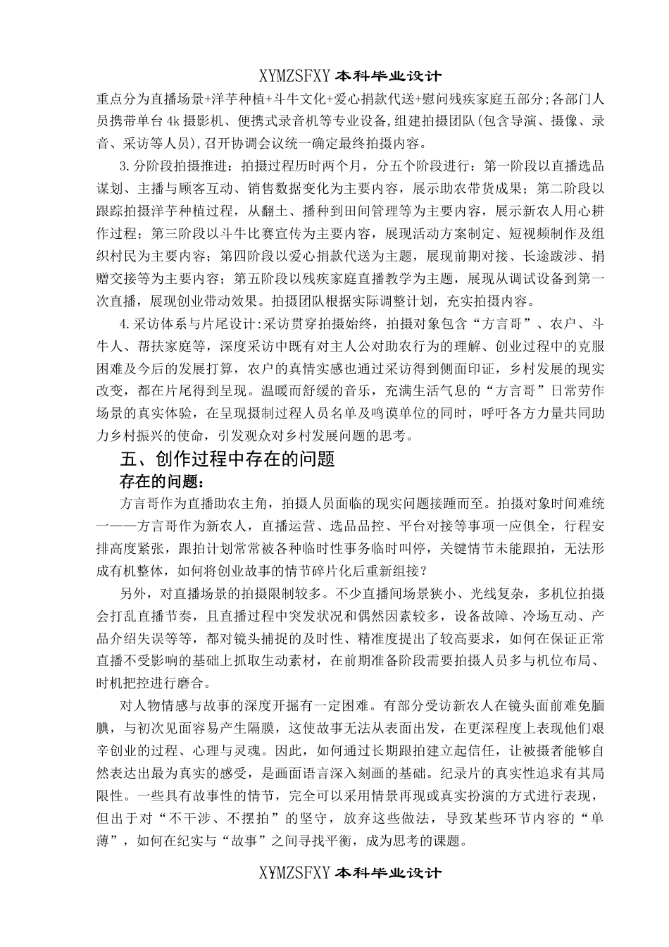 25年CH广播电视学本科 《田园逐梦人》创作总结报告（导演部分）-约4641字符.docx_第5页