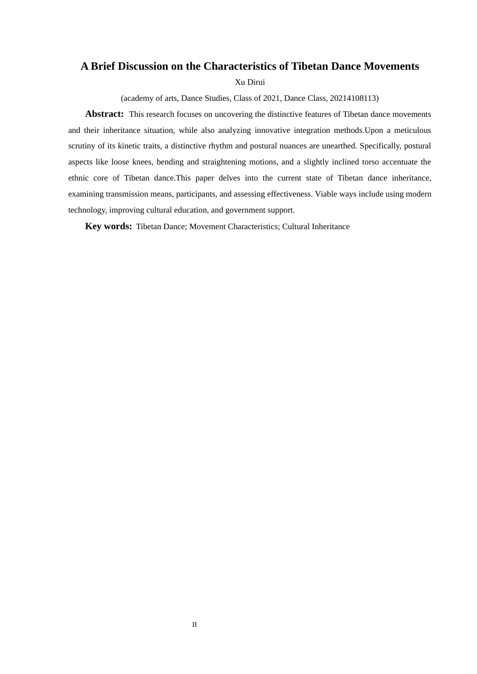 25年CH舞蹈学 关键词：藏族舞蹈；动作特点；文化传承-约5885字符.docx_第3页