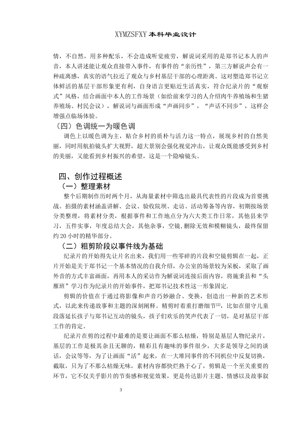 25年CH广播电视学本科 《田野书记》创作总结报告（后期部分）BS-约5450字符.docx_第4页