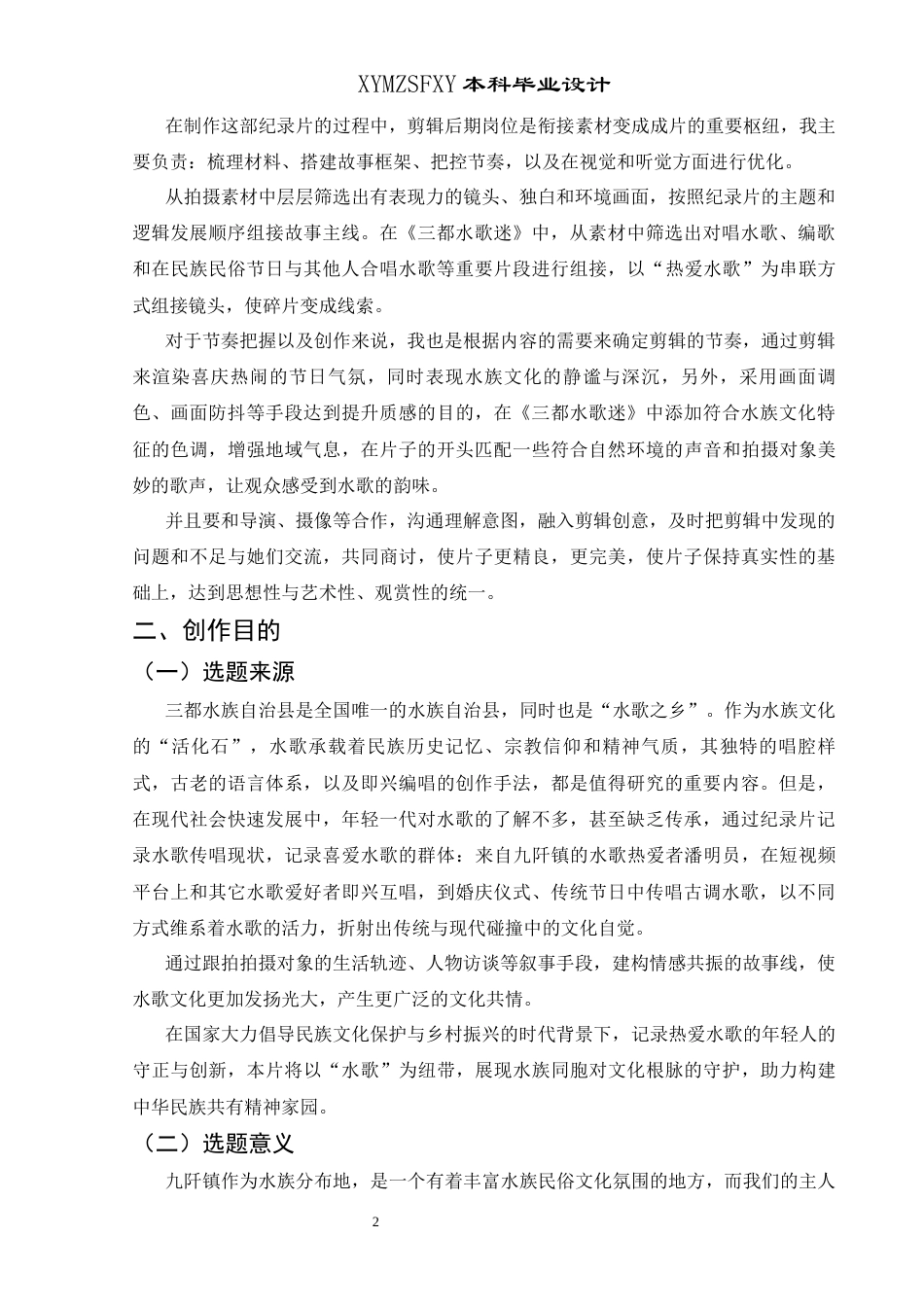 25年CH广播电视学本科 《三都水歌迷》创作总结报告（后期部分）BS-约5526字符.docx_第4页