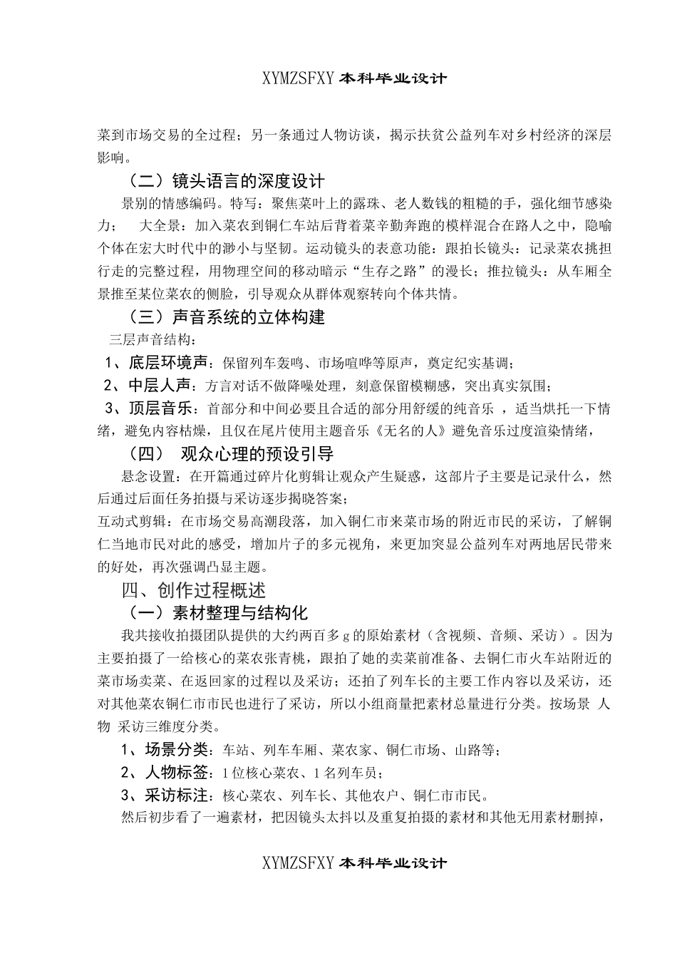 25年CH广播电视学本科 《助力前行》创作总结报告（剪辑部分）关键词：助农；公益；扶贫-约6234字符.docx_第4页