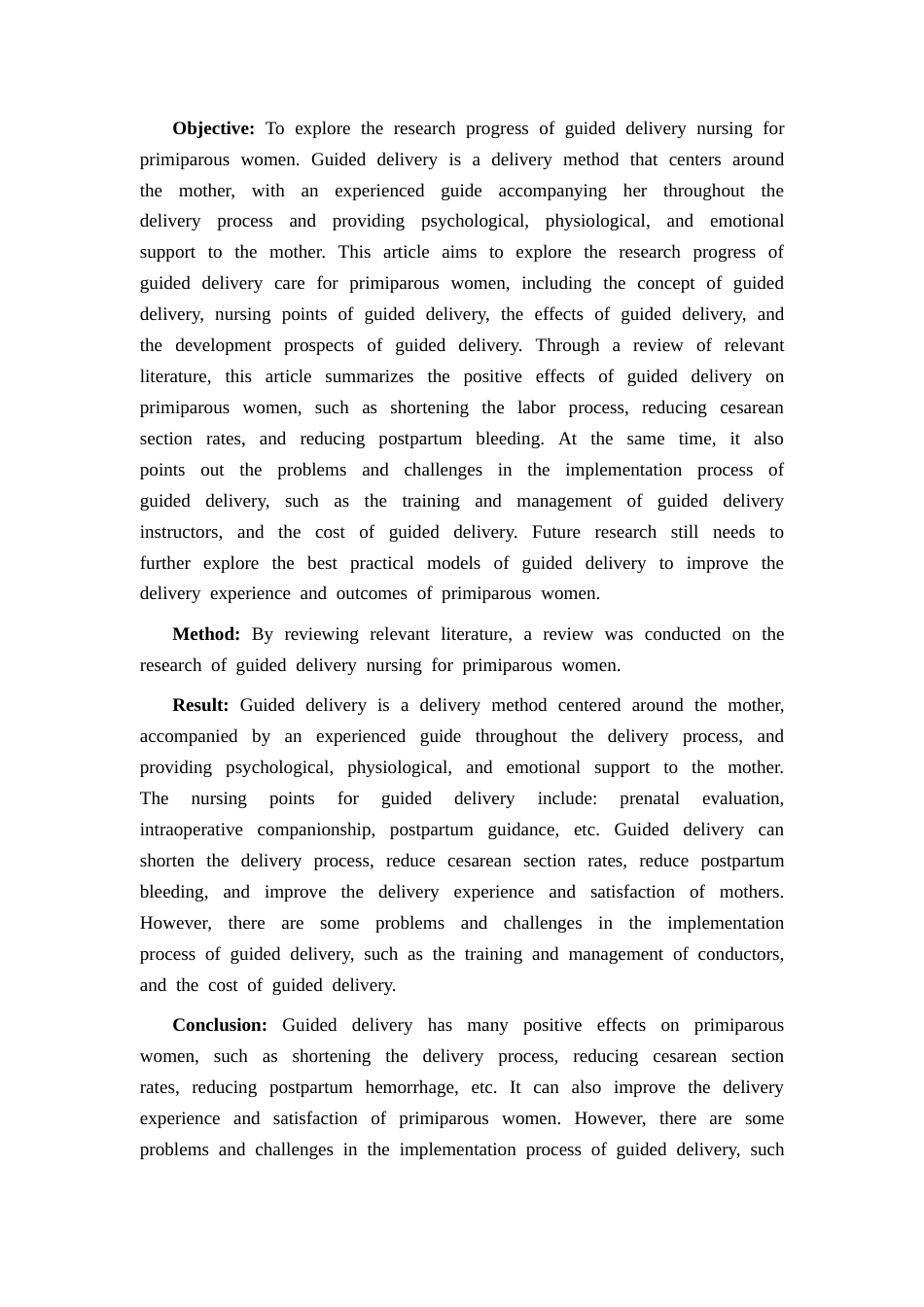 26年ZY初产妇导乐分娩护理研究进展.docx终_第3页