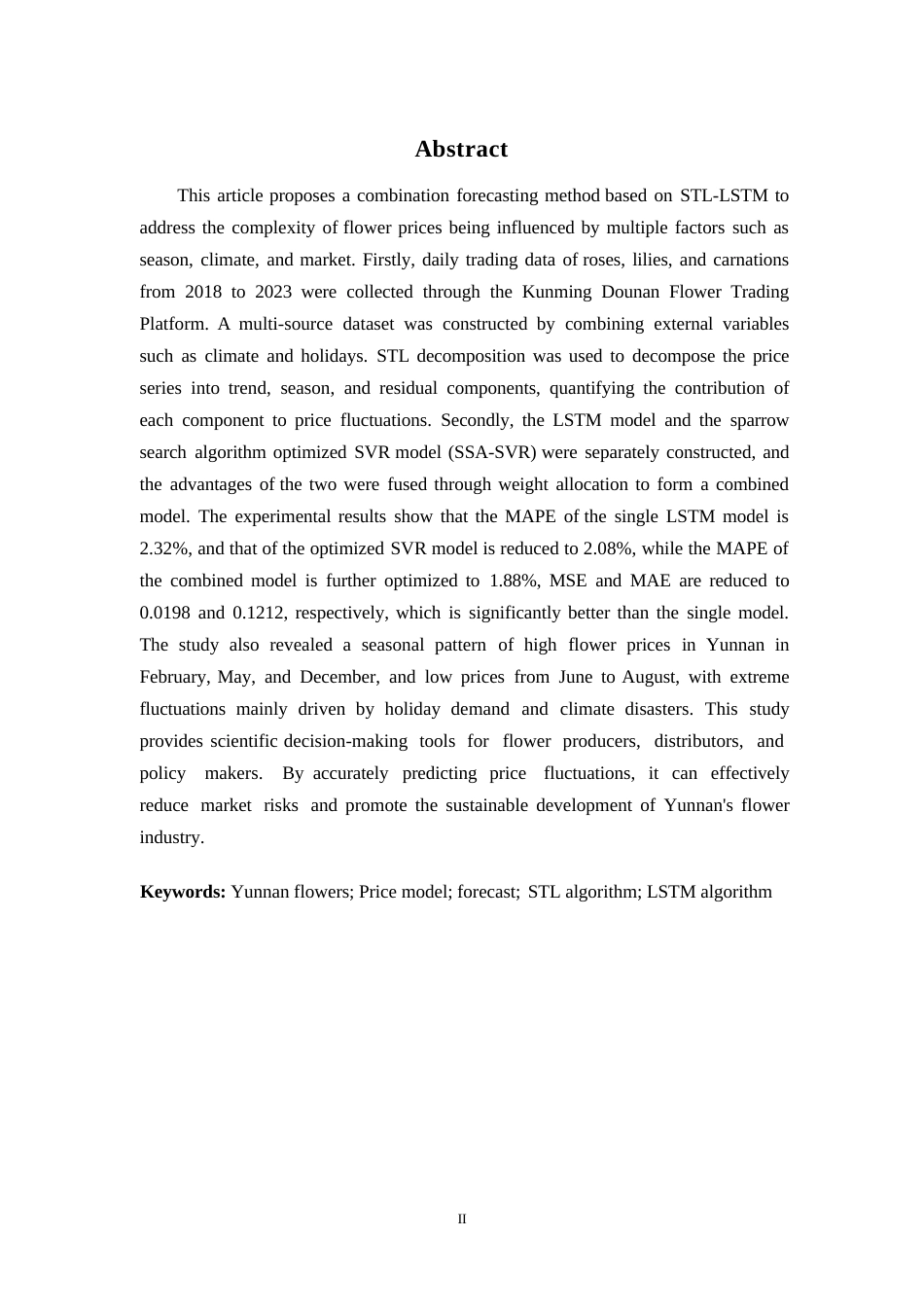 26年ZY《云南花卉价格模型分析与预测研究》-姚政圻(2).docx三稿_第4页