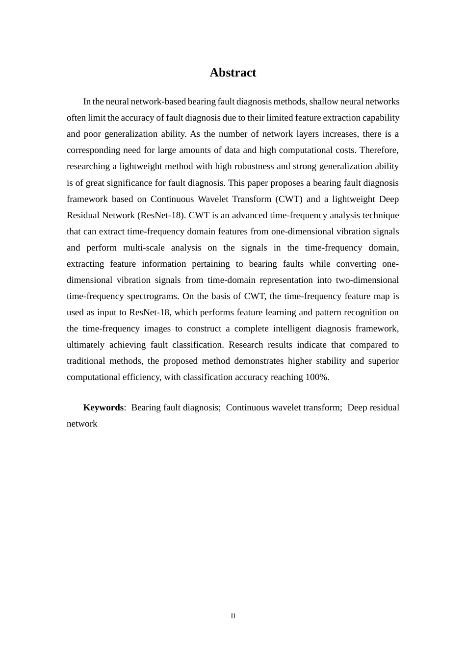 26年基于连续小波变换和深度残差网络的轴承故障诊断框架设计.docx_第3页