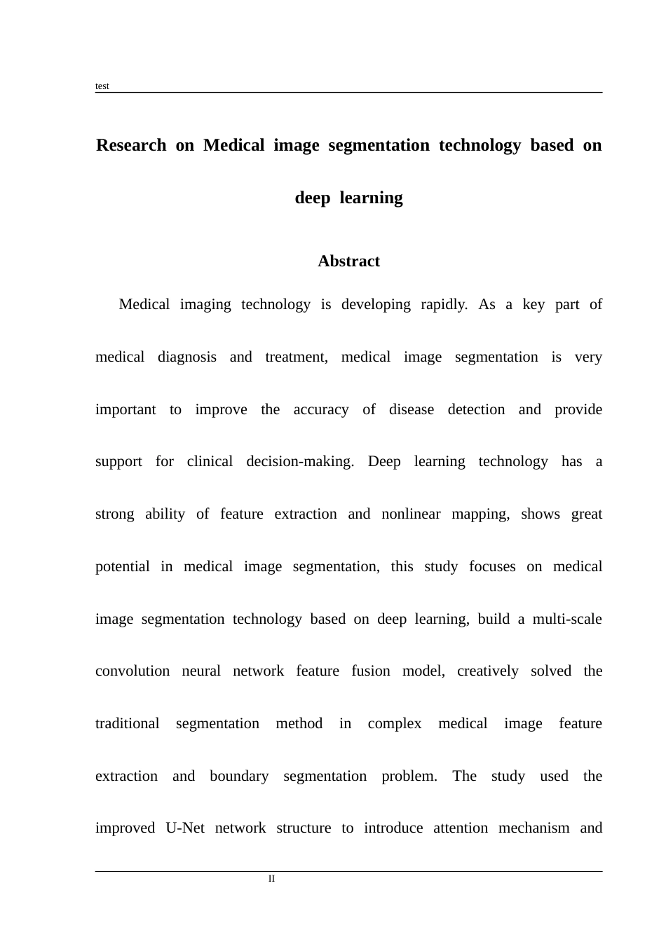 25年CH医学 基于深度学习的医学影像分割技术研究-约11812字符.docx_第2页