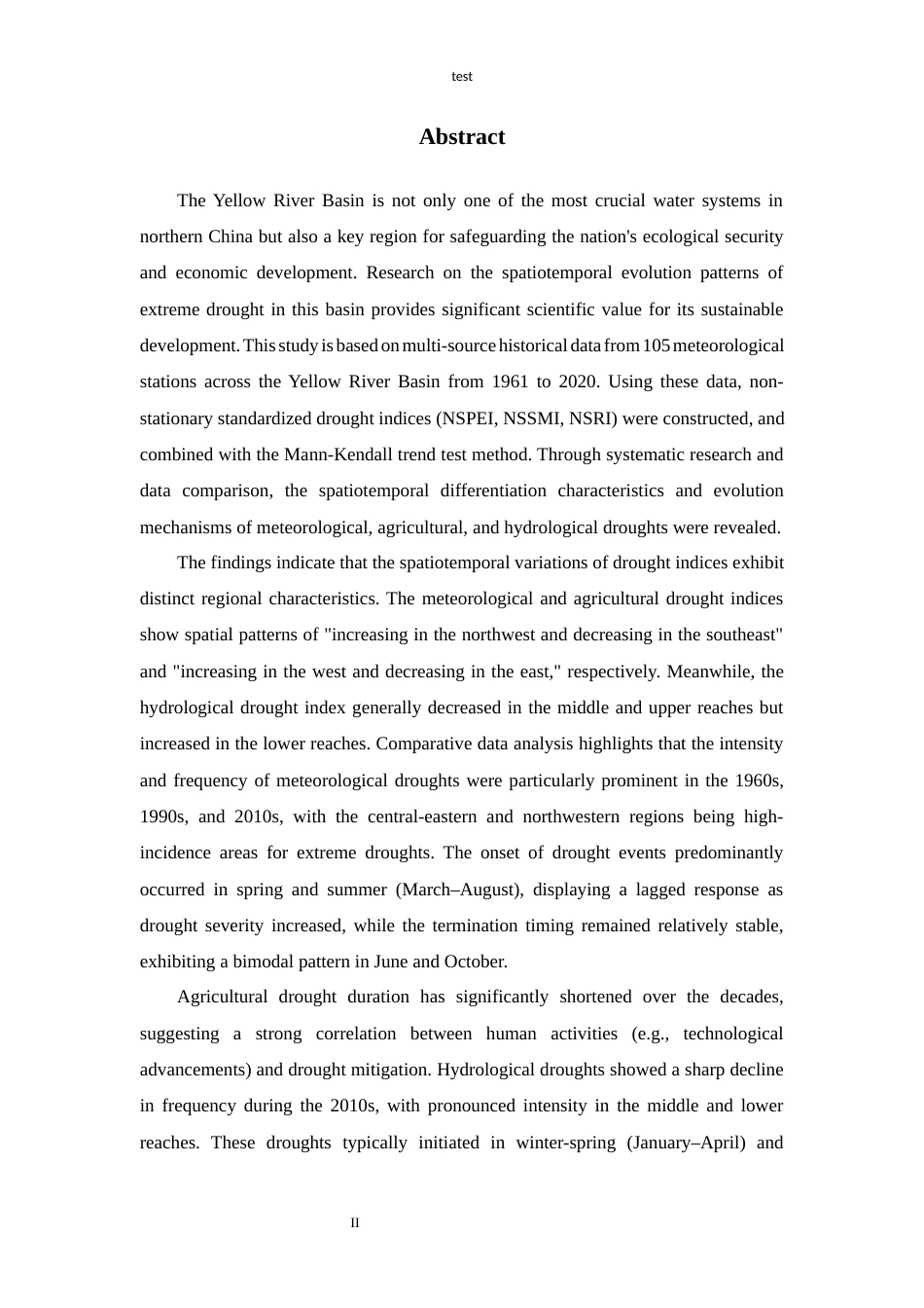 25年CH地质学 黄河流域不同类型干旱时空变化研究-约22366字符定稿.docx_第2页
