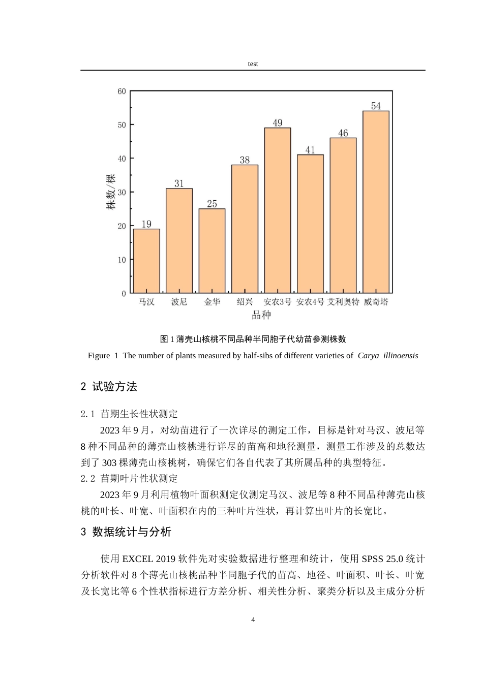 25年CH林学-薄壳山核桃不同品种半同胞子代生长差异分析-约10380字符终版.docx_第7页