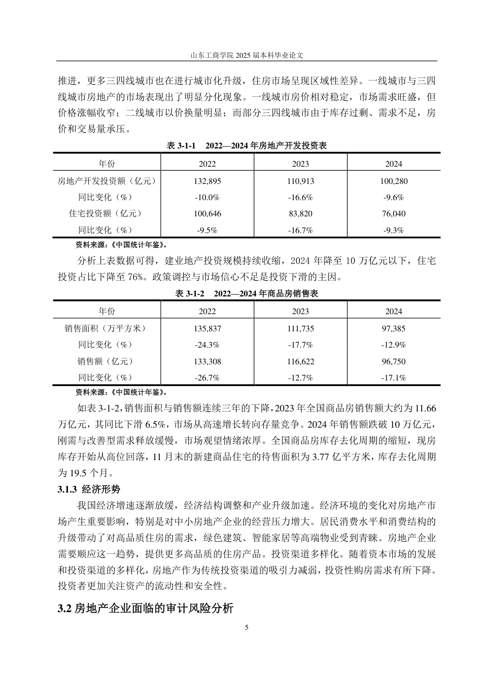 25年CH审计学专业-新形势下房地产企业审计风险识别与应对研究——以建业地产为例-约12685字符.pdf_第9页