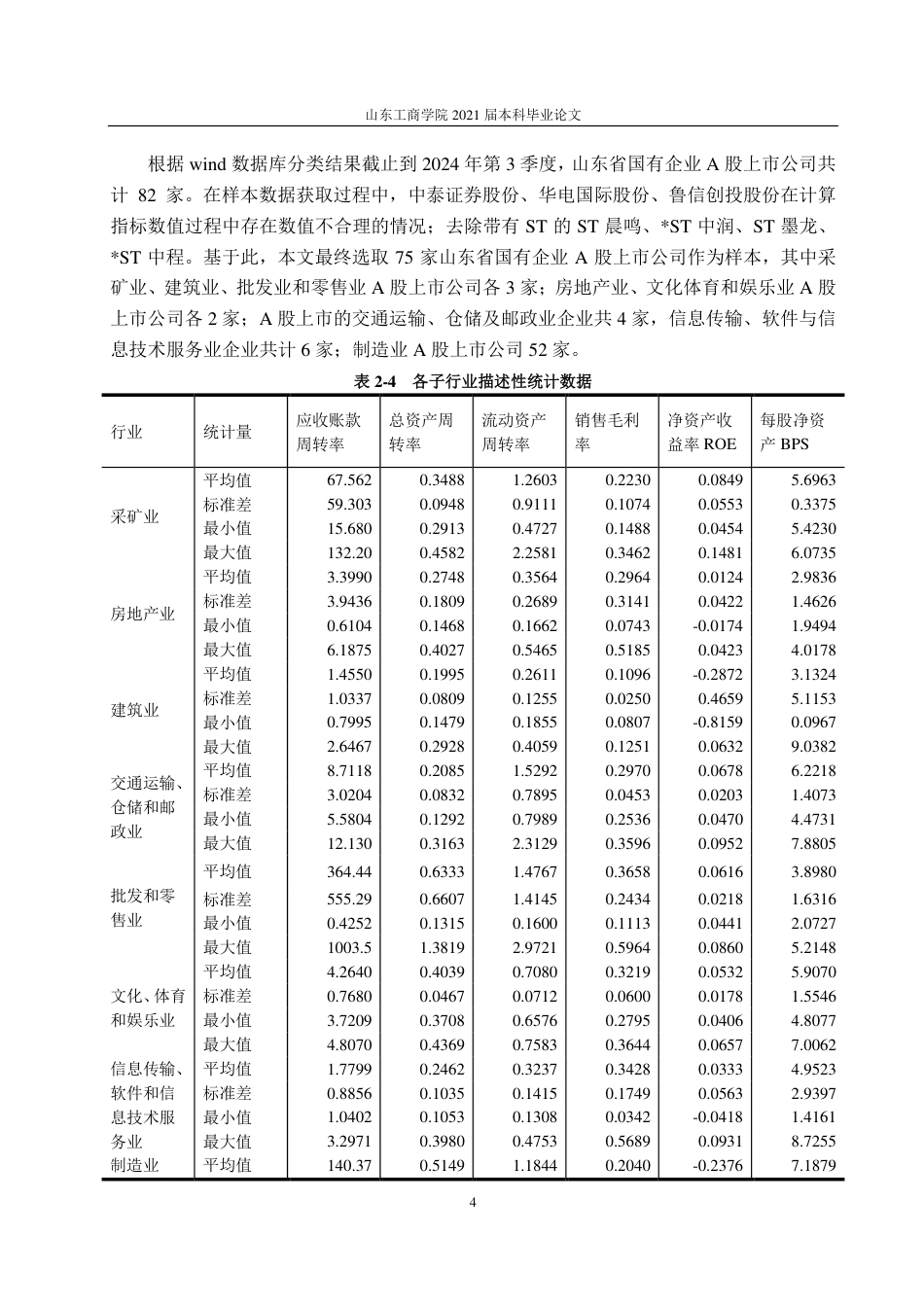 25年CH应用统计学-山东省国有企业A股上市公司财务质量评价的实证研究-约18625字符.pdf_第7页