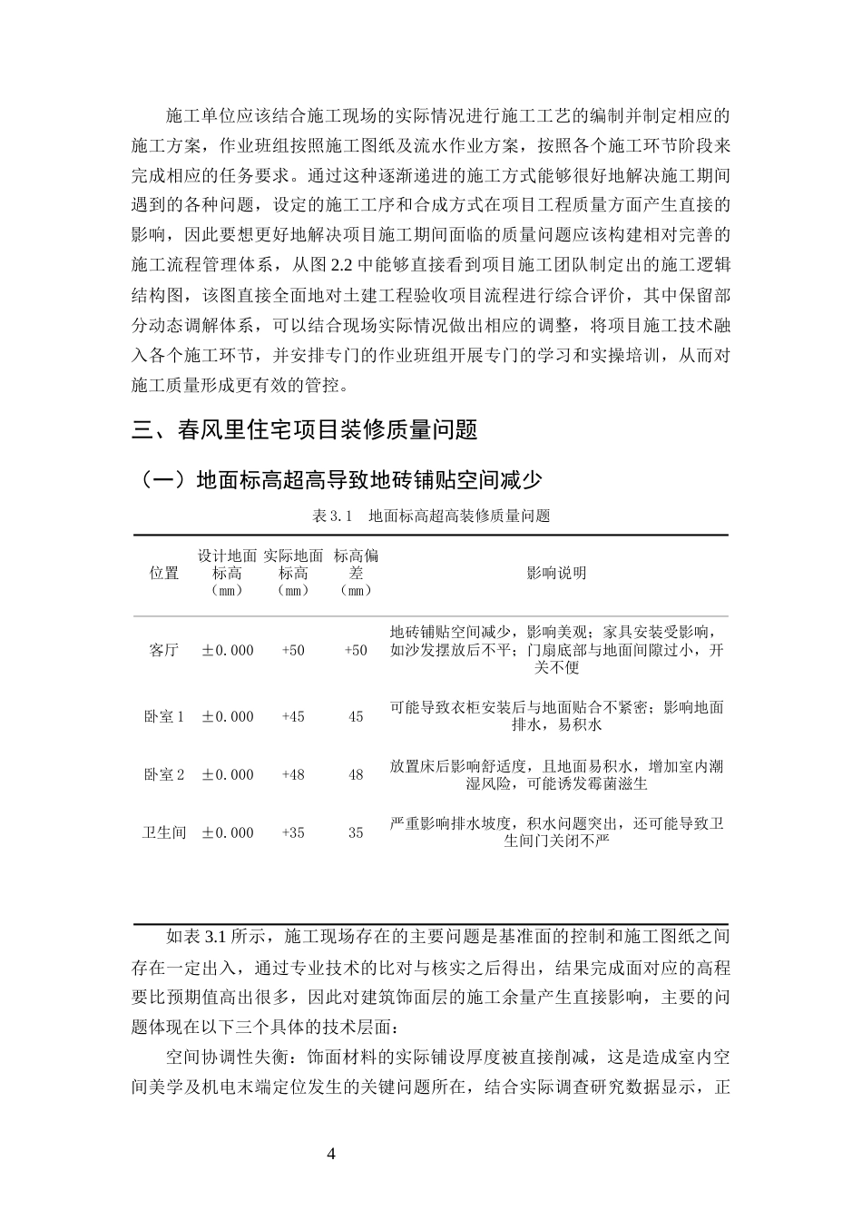 25年CH土木工程-春风里住宅项目装修阶段质量问题研究-约10604字符终版.docx_第6页