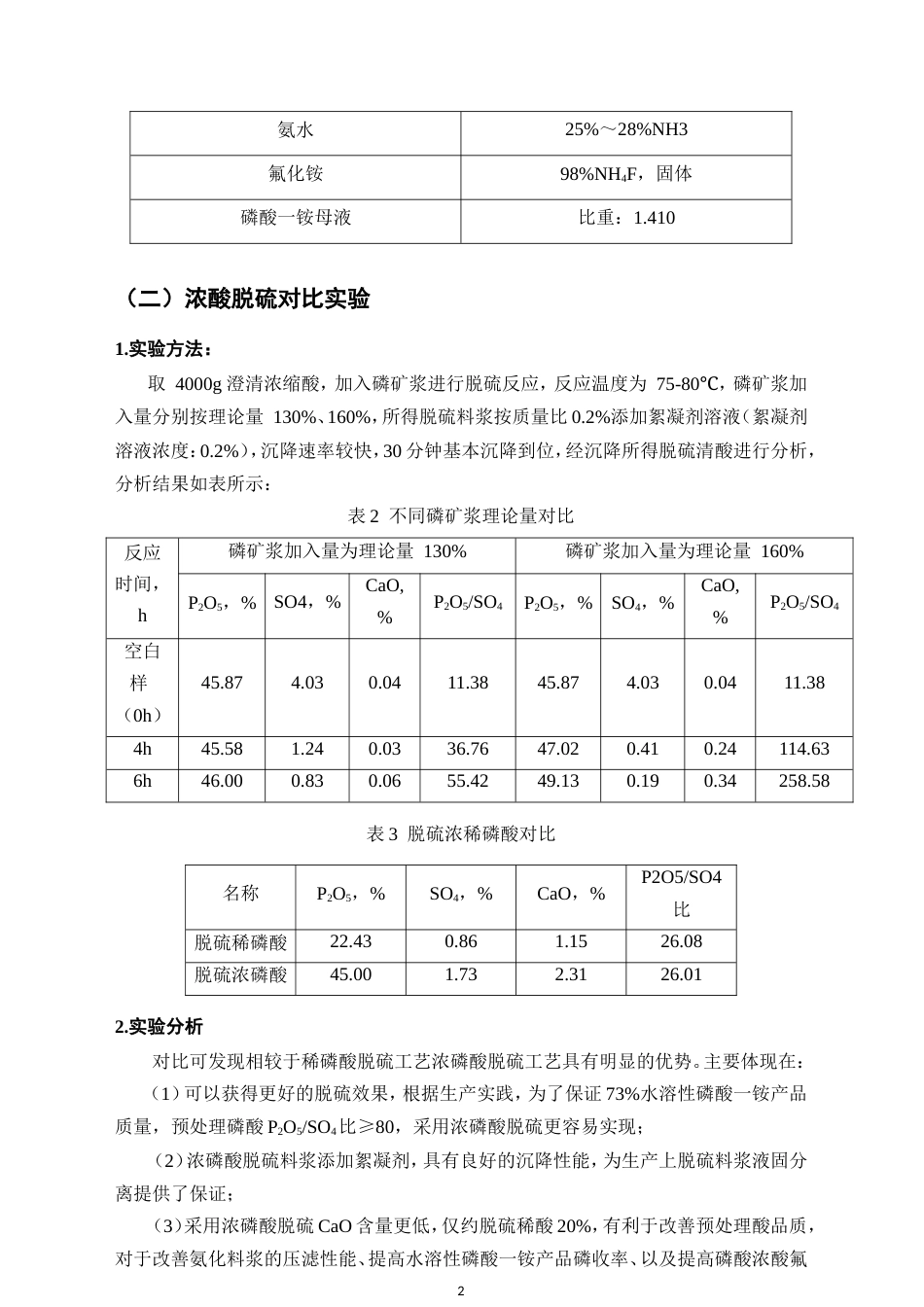 25年CH化工工程与工艺-工业级水溶性磷酸一铵工艺优化-约5309字符.doc_第4页