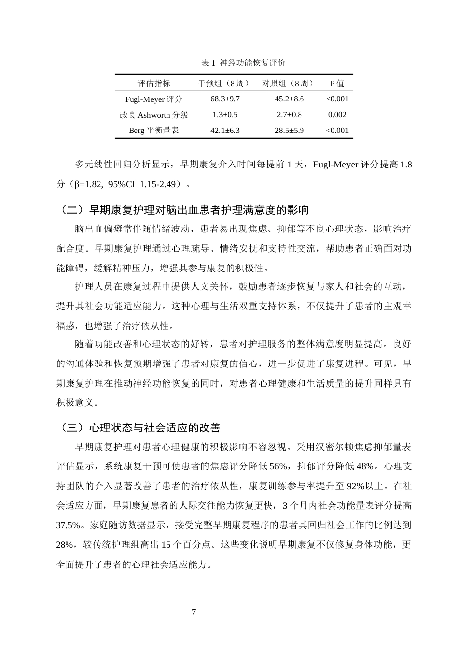 25年CH护理学-早期康复护理在脑出血偏瘫患者中的应用效果-约7163字符终版.docx_第9页