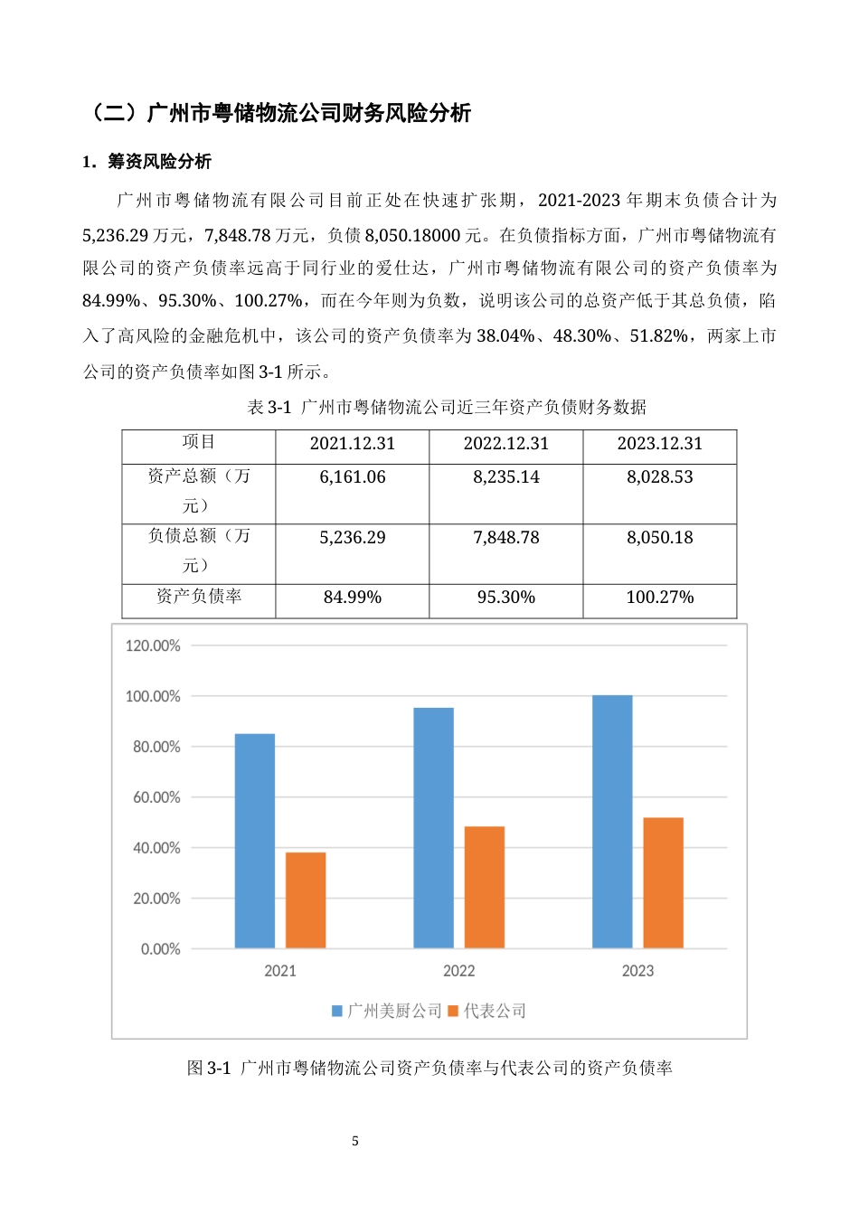 25年CH会计学-广州市粤储物流公司财务风险控制问题及对策研究-约10401字符终版.docx_第6页