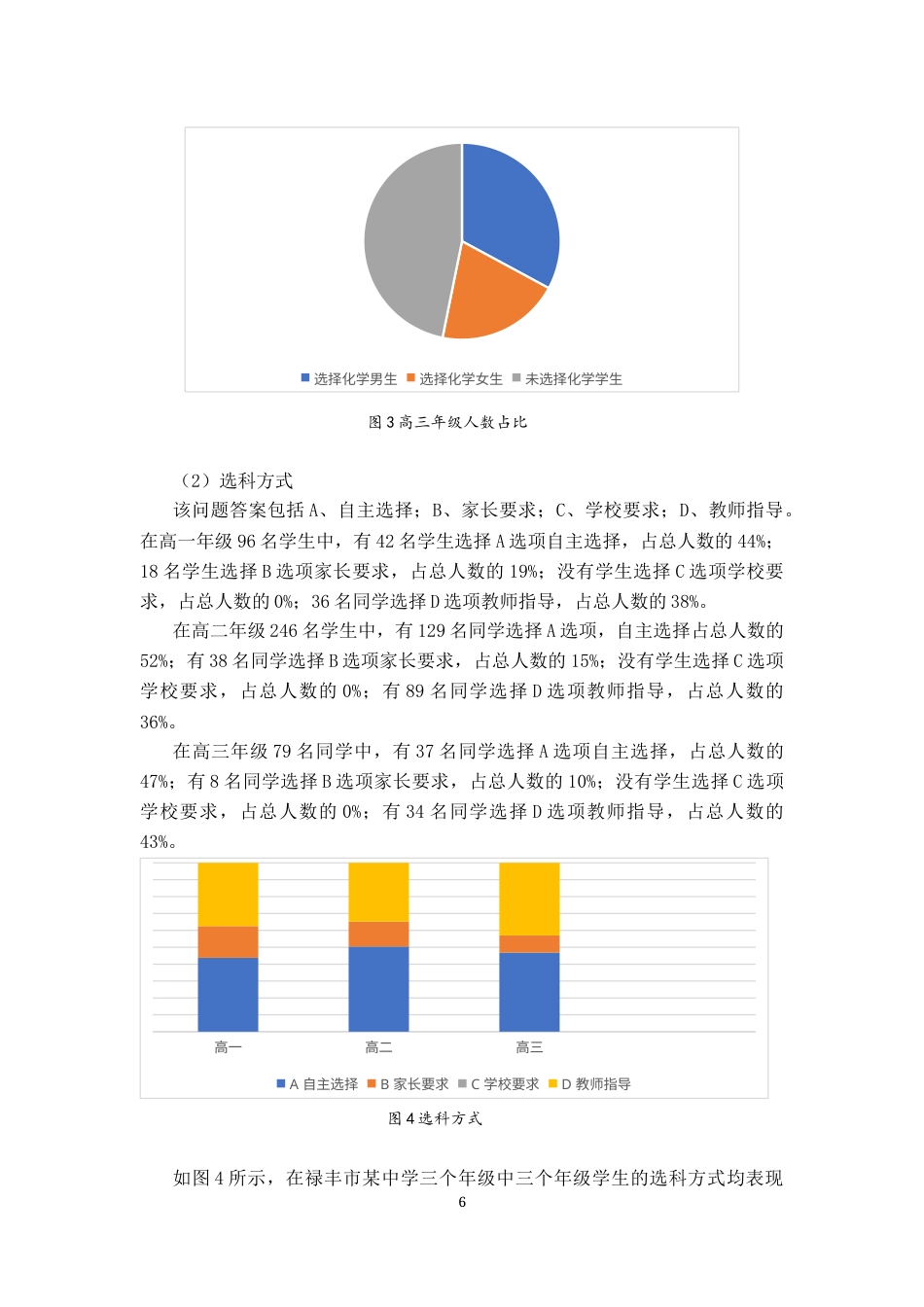 25年CH学科教育 新高考实施后的化学选科现状调研——以禄丰市某中学为例-约12614字符终版.docx_第7页