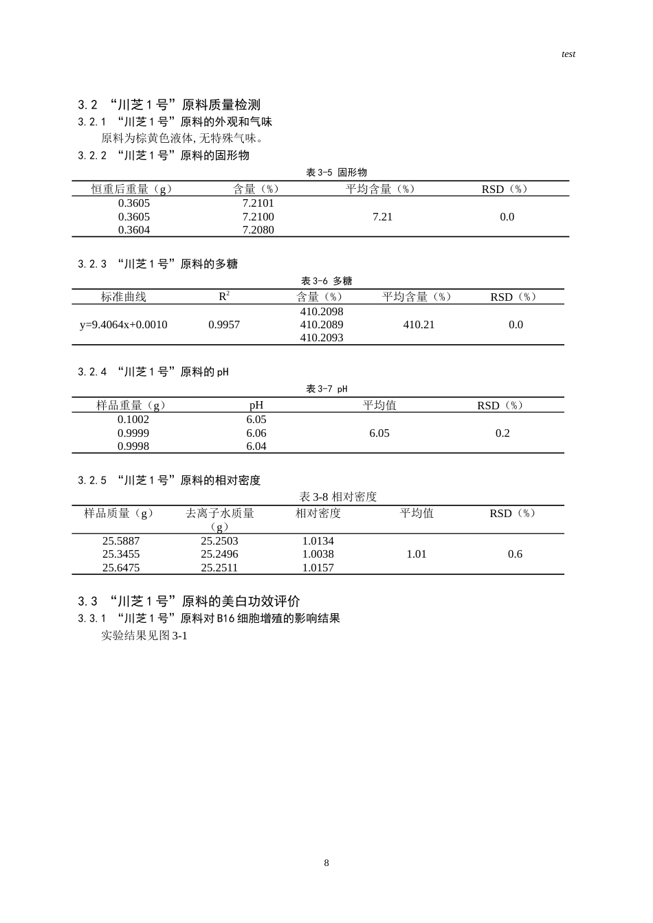 25年CH药学-“川芝1号”原料的美白和抗氧化功效评价-约7287字符.doc_第8页