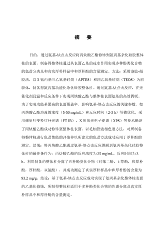 25年CH制药工程-氨基-炔反应柱用于和厚朴酚含量测定-约10105字符终版.docx