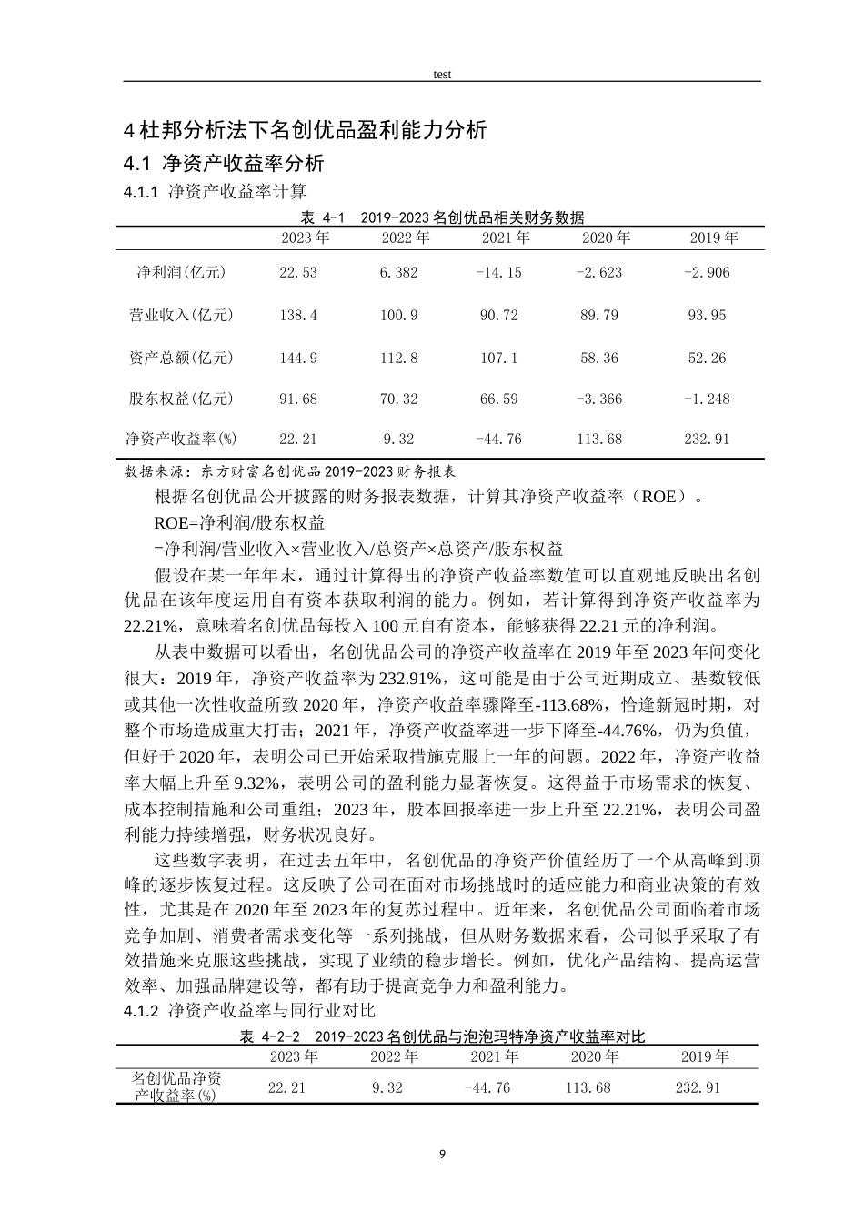 25年CH法学_杜邦分析法下名创优品盈利能力分析-约14960字符终版.docx_第9页