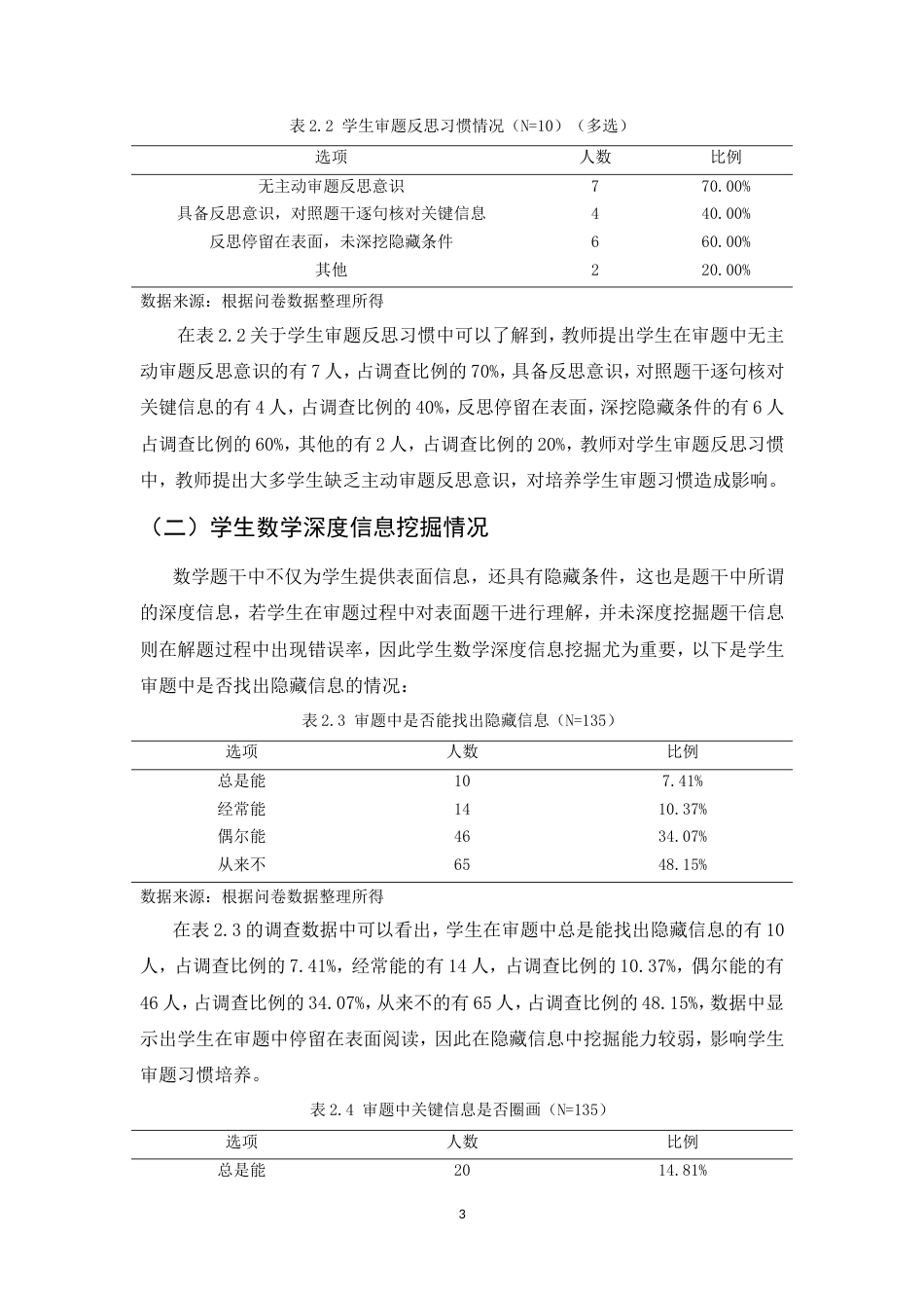 25年CH小学教育-论小学数学教学中学生审题习惯的培养-约7516字符.doc_第5页