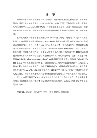 25年CH制药工程-硫化铜纳米颗粒激活细胞铜死亡的机制研究-约13264字符终版.docx