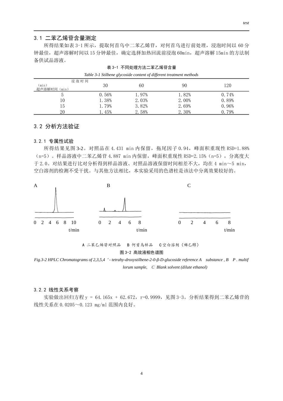 25年CH药学-不同产地何首乌中二苯乙烯苷含量测定-约8499字符.docx_第6页