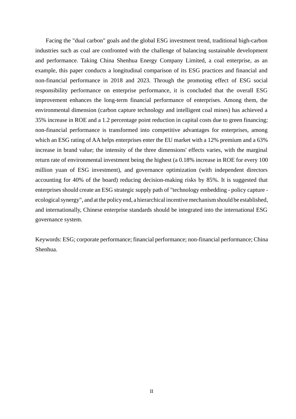 25年CH会计学-ESG背景下企业绩效影响分析——以中国神华公司为例-约12670字符.docx_第2页