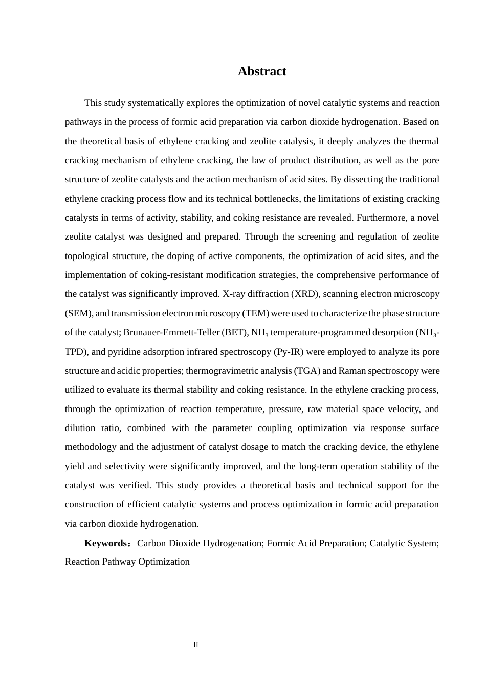 25年CH化学工程与工艺-二氧化碳加氢制备甲酸的新型催化体系及反应路径优化-约12152字符终版.docx_第2页