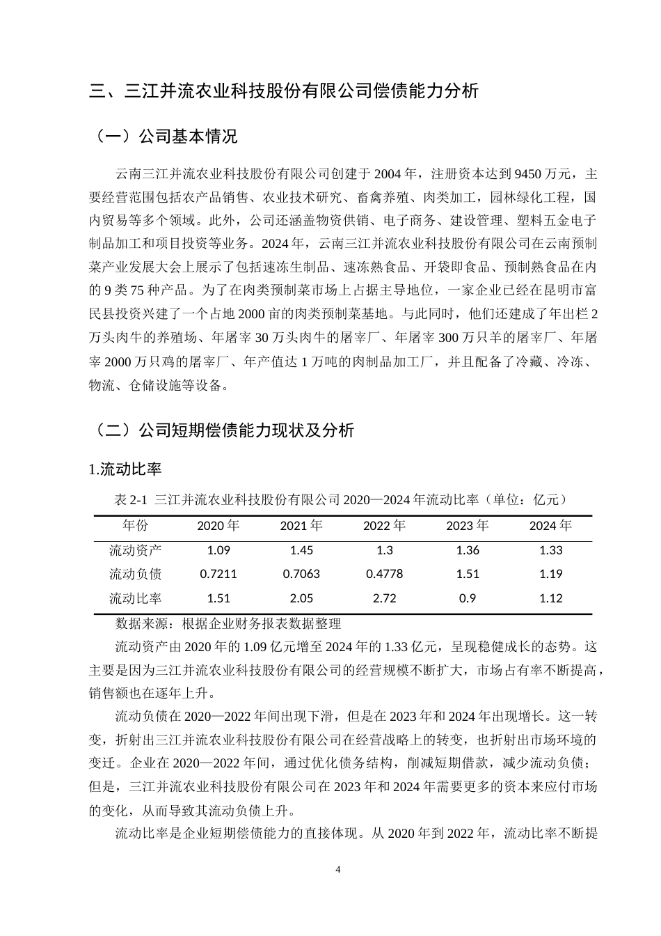 25年CH会计学-云南三江并流农业科技股份有限公司偿债能力分析-约12070字符终版.docx_第6页