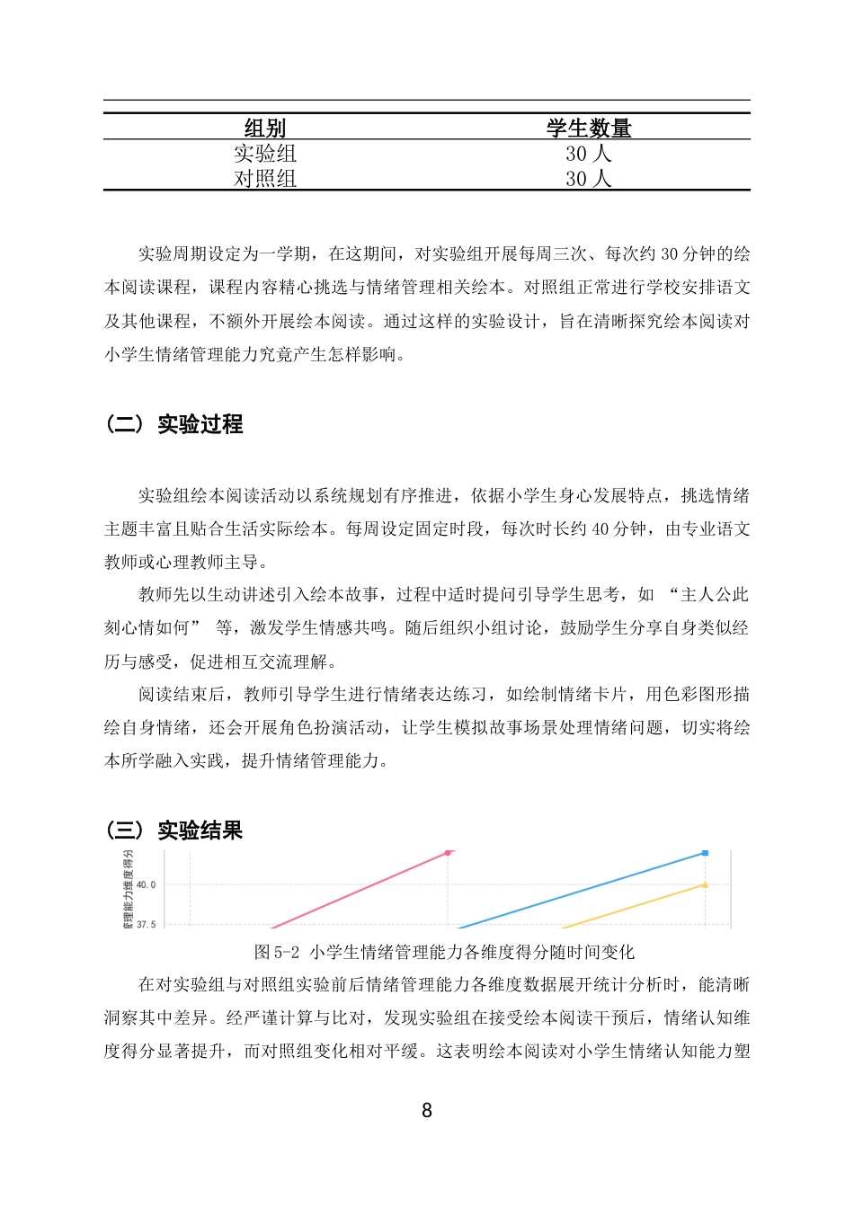 25年CH小学教育-绘本阅读对小学生情绪管理能力的影响-约8947字符终版.docx_第8页