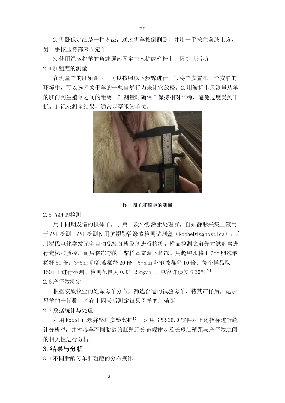25年CH动物医学-不同胎龄母羊肛殖距规律与产仔数的关系-约6329字符终版.docx_第6页