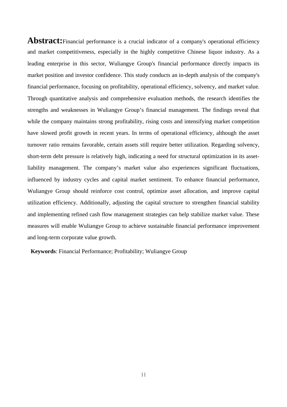 25年CH财务管理 五粮液集团财务绩效评价研究-约13101字符.docx_第4页