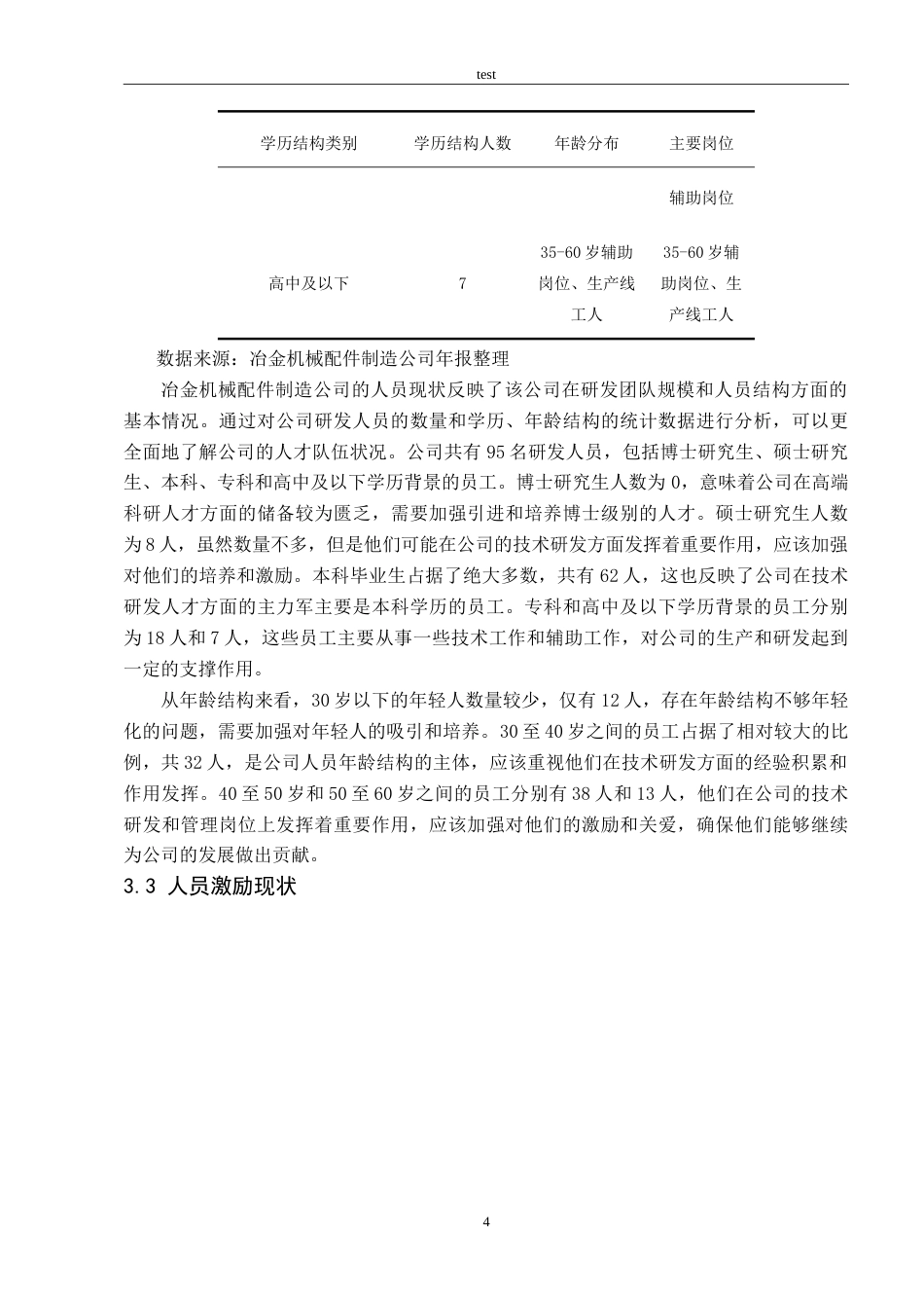 25年CH人力资源管理 冶金机械配件制造公司人员激励问题研究-约10507字符.doc_第6页