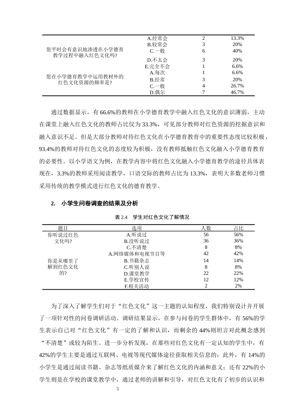 25年CH小学教育-小学德育教育中的红色文化教育现状及策略研究-约9267字符终版.docx_第8页