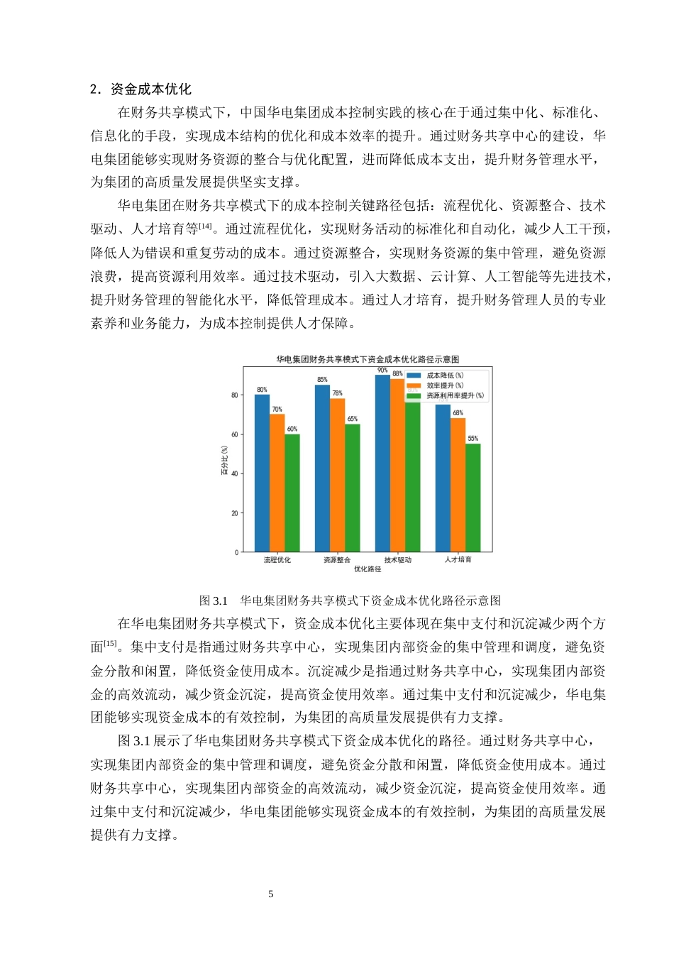 25年CH会计学-财务共享模式下中国华电集团成本控制分析-约9912字符终版.docx_第7页